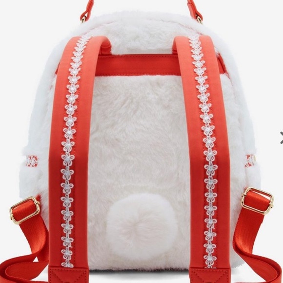 Sanrio My Melody Mushroom fuzzy Backpack Bag Purse Hello Kitty NWT main image 14